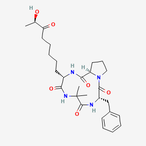 Chemical structure of Dihydrochlamydocin
