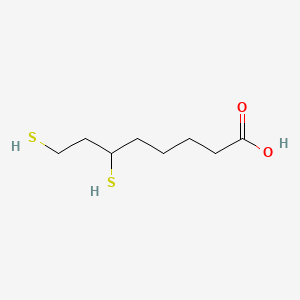 Chemical structure of Dihydrolipoic Acid