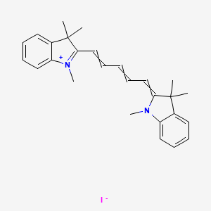 Chemical structure of DiIC1(5)