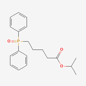 Chemical structure of Diphenylphosphine isopropyl ester