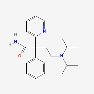 Chemical structure of Disopyramide