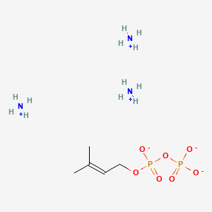 Chemical structure of DMAPP (ammonium salt)