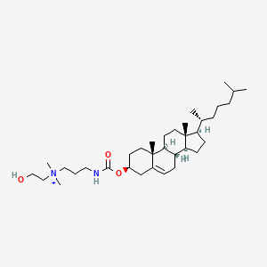 Chemical structure of DMHAPC-Chol