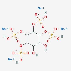 Chemical structure of 1,4,5,6-IP4 sodium salt