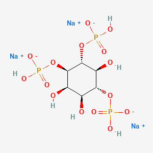Chemical structure of D-myo-Inositol-1,4,6-triphosphate, sodium salt