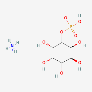 Chemical structure of D-myo-Inositol-4-phosphate (ammonium salt)