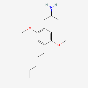 Chemical structure of DOAM