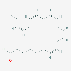 Chemical structure of Docosapentaenoyl Chloride