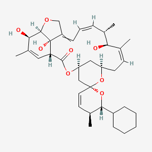 Chemical structure of Doramectin aglycone