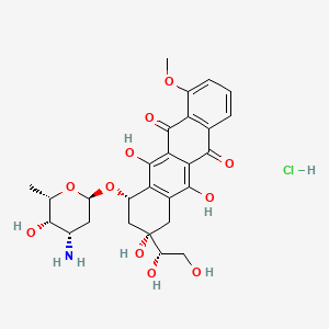 Chemical structure of Doxorubicinol hydrochloride