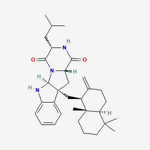 Chemical structure of Drimentine A