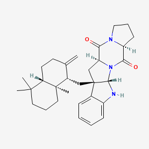 Chemical structure of Drimentine C