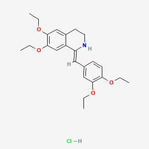 Chemical structure of Drotaverin hydrochloride