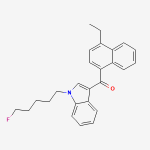 Chemical structure of EAM2201