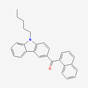Chemical structure of EG 018