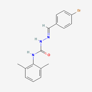 Chemical structure of EGA