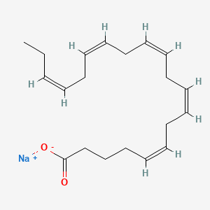 Chemical structure of Icosapent sodium