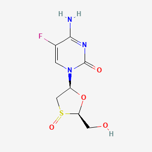 Chemical structure of Emtricitabine S-oxide