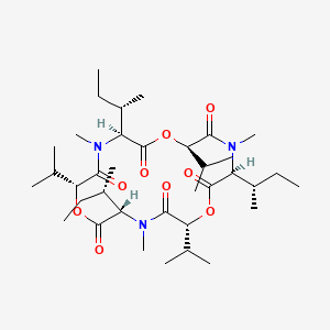 Chemical structure of Enniatin A
