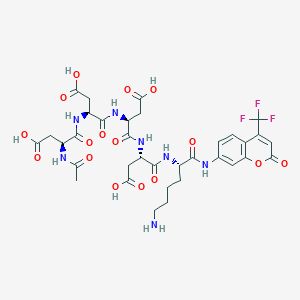 Chemical structure of Enteropeptidase Fluorogenic Substrate