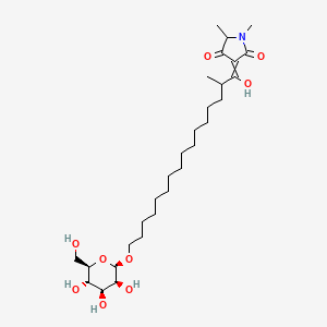 Chemical structure of Epicoccamide