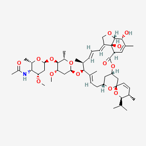 Chemical structure of Eprinomectin B1b