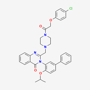 Chemical structure of Erastin2