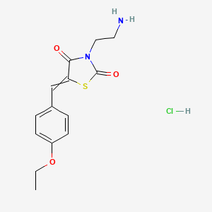 Chemical structure of ERK Inhibitor
