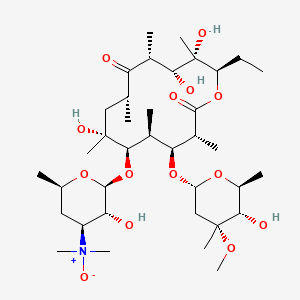 Chemical structure of Erythromycin A N-oxide