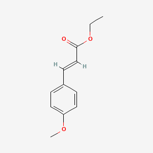 Chemical structure of Ethyl methoxycinnamate