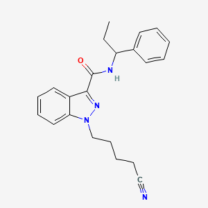 Chemical structure of Ethylbenzyl-CYBINACA