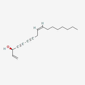 Chemical structure of Panaxynol