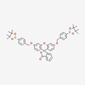 Chemical structure of FBBBE