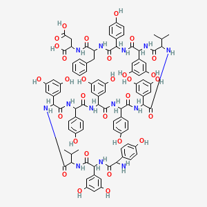 Chemical structure of Feglymycin