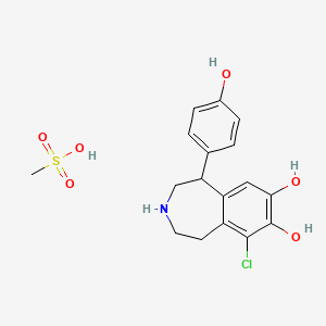 Chemical structure of Fenoldopam Mesylate