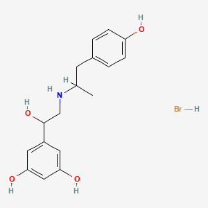 Chemical structure of Fenoterol (hydrobromide)