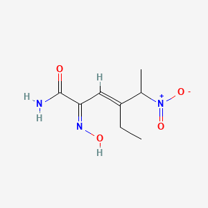 Chemical structure of FK-409