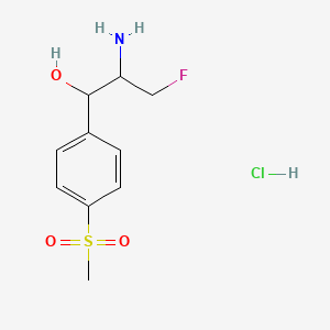 Chemical structure of Florfenicol amine (hydrochloride)