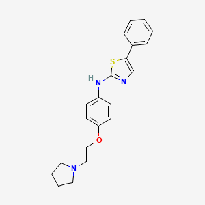 Chemical structure of FLT3 Inhibitor III