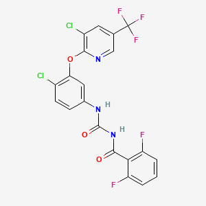 Chemical structure of Fluazuron