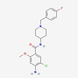 Chemical structure of Fluoroclebopride