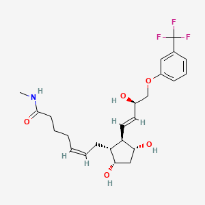 Chemical structure of Fluprostenol methyl amide