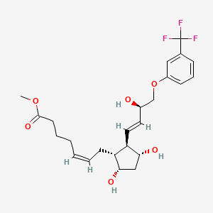 Chemical structure of Fluprostenol methyl ester