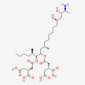 Chemical structure of Fumonisin B2