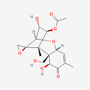 Chemical structure of Fusarenon X