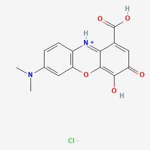 Chemical structure of Gallocyanine