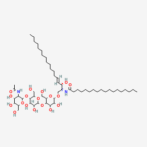 Chemical structure of Ganglio-N-triaosylceramide