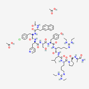 Chemical structure of Ganirelix Acetate