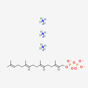 Chemical structure of Geranylgeranylphosphate