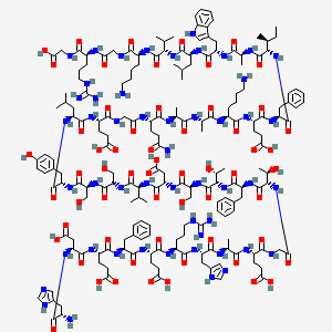 Chemical structure of Glucagon-like peptide 1 (1-37)